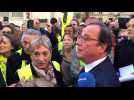 Avignon : François Hollande à la rencontre des gilets jaunes