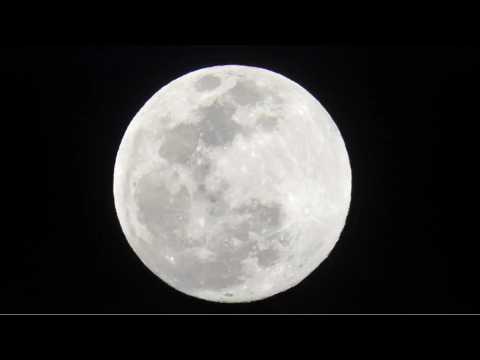 VIDEO : 'Super Snow Moon' The Biggest And Brightest Of 2019