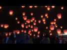 Taiwan sky shines bright as lantern festival kicks off