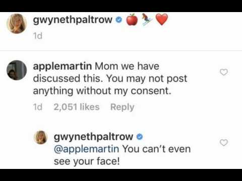 VIDEO : Gwyneth Paltrow agace sa fille