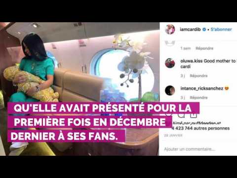 VIDEO : PHOTOS. Quand Cardi B offre  sa fille de 10 mois un bracelet ... plus de 70 000 euros !
