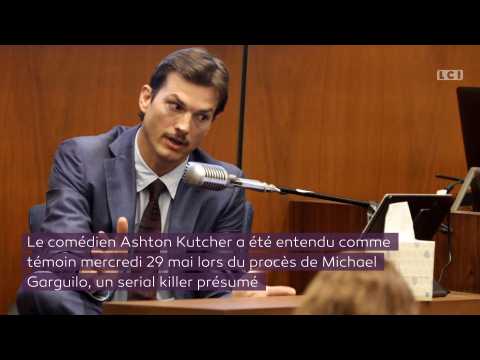 VIDEO : Ashton Kutcher tmoin au procs du tueur prsum d'une amie
