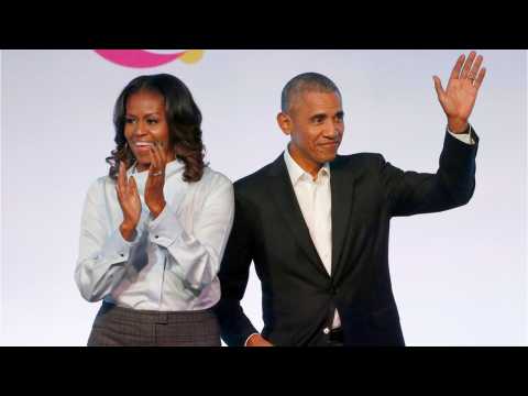 VIDEO : Obamas Jump Into Podcast Business With Spotify