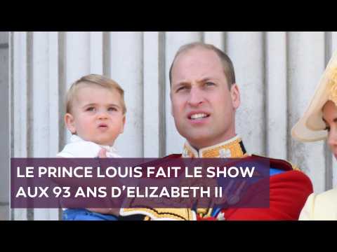 VIDEO : Le Prince Louis fait le show aux 93 ans d'Elizabeth II