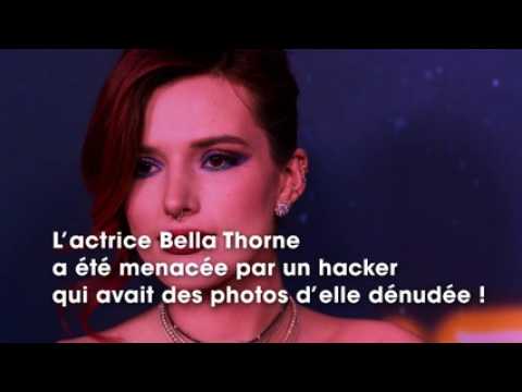 VIDEO : Menacée par un hacker, Bella Thorne dévoile elle-même des clichés intimes et réagit !