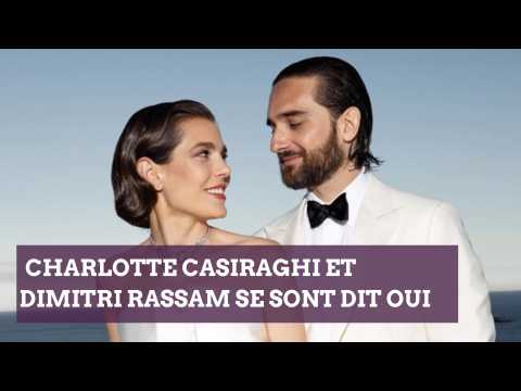 VIDEO : Charlotte Casiraghi et Dimitri Rassam : mariage  Monaco