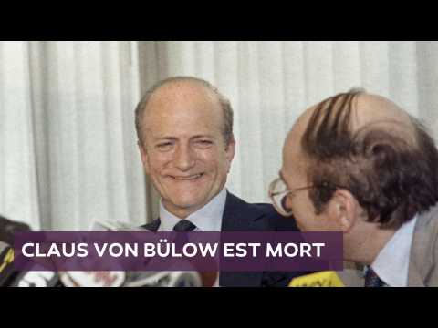 VIDEO : Mort de l'aristocrate sulfureux Claus von Blow
