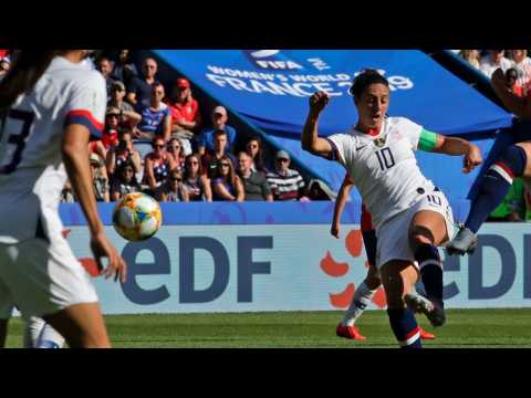 VIDEO : Carli Lloyd Scores Crazy Goal In Match Against Chile