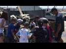 Marseille : 170 enfants nettoient le port et les plages de Corbières
