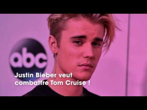 VIDEO : Justin Bieber invite Tom Cruise à se battre en octogone, son message dévoilé !