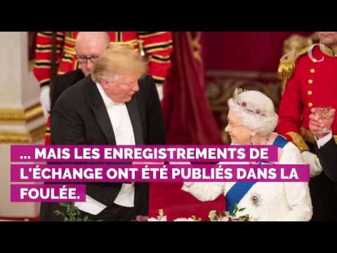 VIDEO : Le prince Harry a tout fait pour ne pas tre photographi avec Donald Trump lors de sa visit