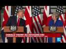 Décryptage de la conférence de presse de Donald Trump et Theresa May au Royaume-Uni