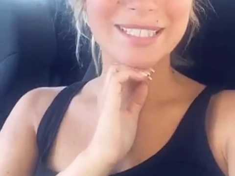 VIDEO : Carla Moreau donne des nouvelles de son bb sur Snapchat