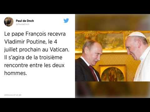 VIDEO : Le pape Franois recevra Vladimir Poutine le 4 juillet