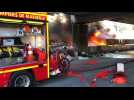 Marseille : feu de détritus sous la rampe du métro Bougainville