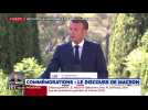 75 ans du débarquement de Provence : le discours complet d'Emmanuel Macron