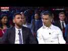 L'échange surréaliste entre Lionel Messi et Cristiano Ronaldo lors de la cérémonie de l'Uefa (vidéo)