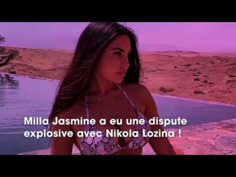 VIDEO : Milla Jasmine  elle explique sa dispute avec Nikola Lozina