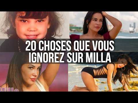 VIDEO : 20 CHOSES QUE VOUS IGNOREZ SUR MILLA JASMINE (LMVSMONDE4)