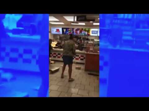 VIDEO : McDonald?s : une cliente saccage un restaurant  cause d?un McFlurry