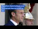 Marathon diplomatique pour Macron avant le G7