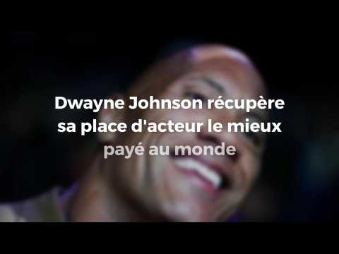 VIDEO : Dwayne Johnson rcupre sa place d'acteur le mieux pay au monde - DH