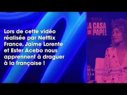 VIDEO : La Casa de Papel  quand Jaime Lorente (Denver) et Ester Acebo (Stockholm) nous apprennent 