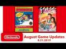 Nintendo Entertainment System - August Game Updates - Nintendo Switch Online