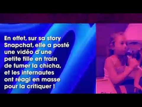 VIDEO : Sarah Fraisou filme une petite fille fumer la chicha