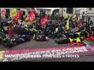 Manif pompiers à Troyes par ça bouge à Troyes