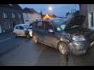 Face à face entre deux autos à Lambres-lez-Aire