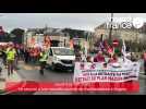 Manifestations contre les retraites à Angers