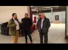Mons.L' échevin Marc d'Avrillé visite les ateliers communaux avec son successeur Stéphane Bernard.Video Eric Ghislain