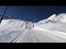Vidéo - Montagne : conditions de ski royales sur les pistes !