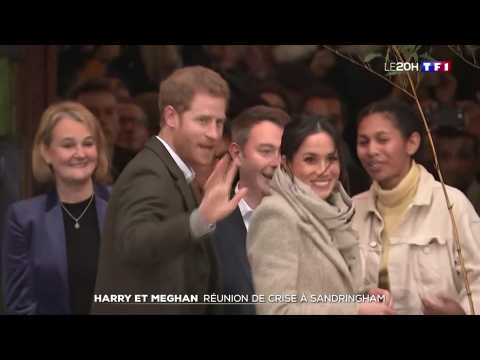 VIDEO : Elizabeth II convoque une runion de crise aprs Ia mise en retrait de Harry et Meghan
