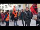 Face-à-face entre syndicats