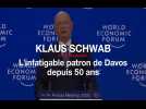 Klaus Schwab, l'infatigable patron du Forum économique de Davos depuis 50 ans