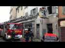 Incendie au bar pmu le Gambetta à Carcassonne.