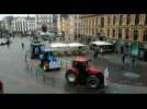 Lille : des tracteurs sur la Grand'Place
