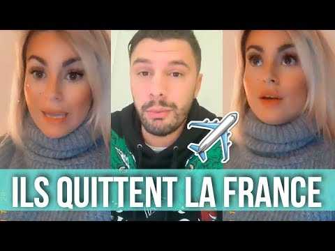 VIDEO : CARLA ET KEVIN QUITTENT LA FRANCE. ILS OFFICIALISENT LEUR DEMENAGEMENT ?