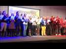Les sages-femmes du CH Dron défendent leur maternité en chanson