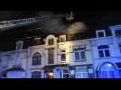 Une maison en feu à la rue de Najauge, Viroinval (23.01.20)