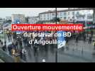 Ouverture mouvementée du festival de BD d'Angoulême