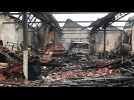 Carignan: un incendie détruit près de 3000 m2 d'entrepôts