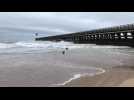 La tempête Ciara à Calais
