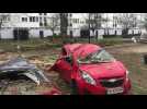 Tempête Ciara : un arbre écrase deux voitures