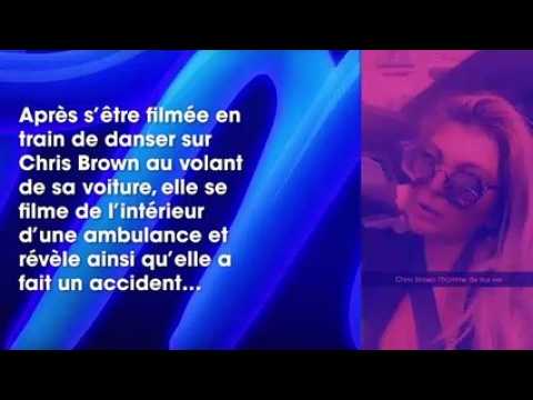 VIDEO : Mlanight : victime d?un accident de voiture, elle est transporte  l?hpital