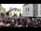 Blocage du lycée Du Bellay à Angers
