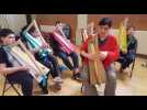 Alès : un stage de harpe pour cinq enfants du quartier des Cévennes