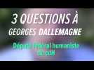 3 questions sur les Belges djihadistes en Syrie à Georges Dallemagne
